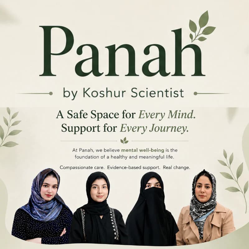 Panah student wellbeing support team by Koshur Scientist