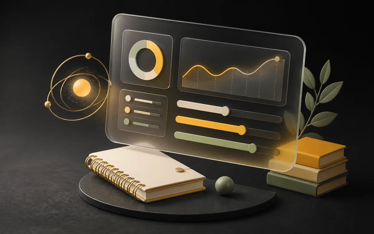 Abstract learning analytics dashboard and notebooks