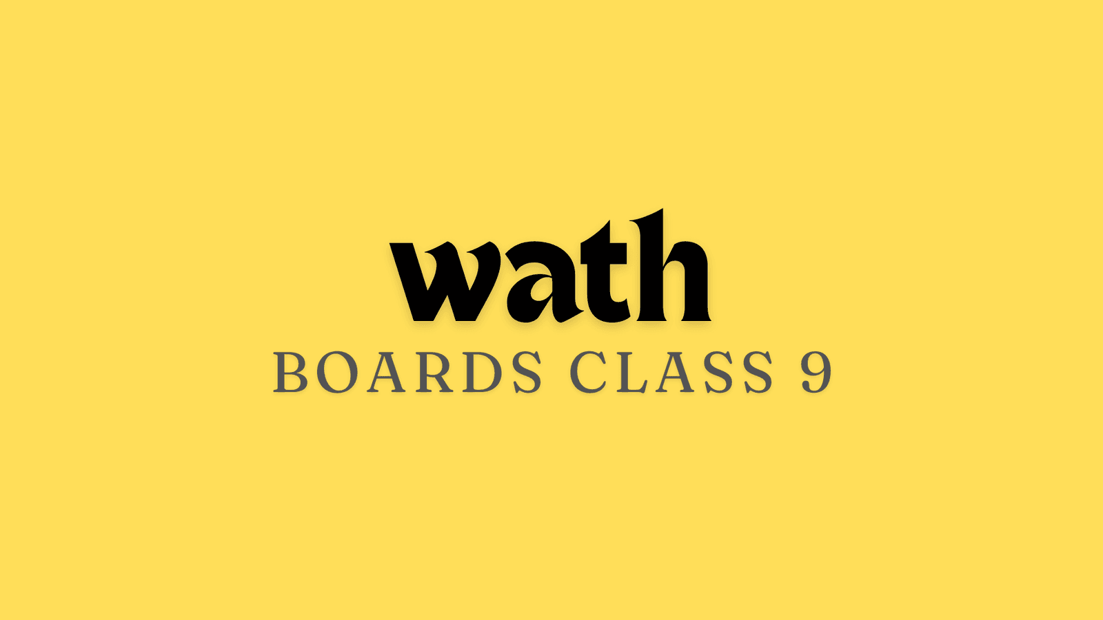 Wath Boards Wath Boards